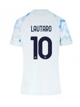 Inter Milan Lautaro Martinez #10 Auswärtstrikot für Frauen 2025-26 Kurzarm